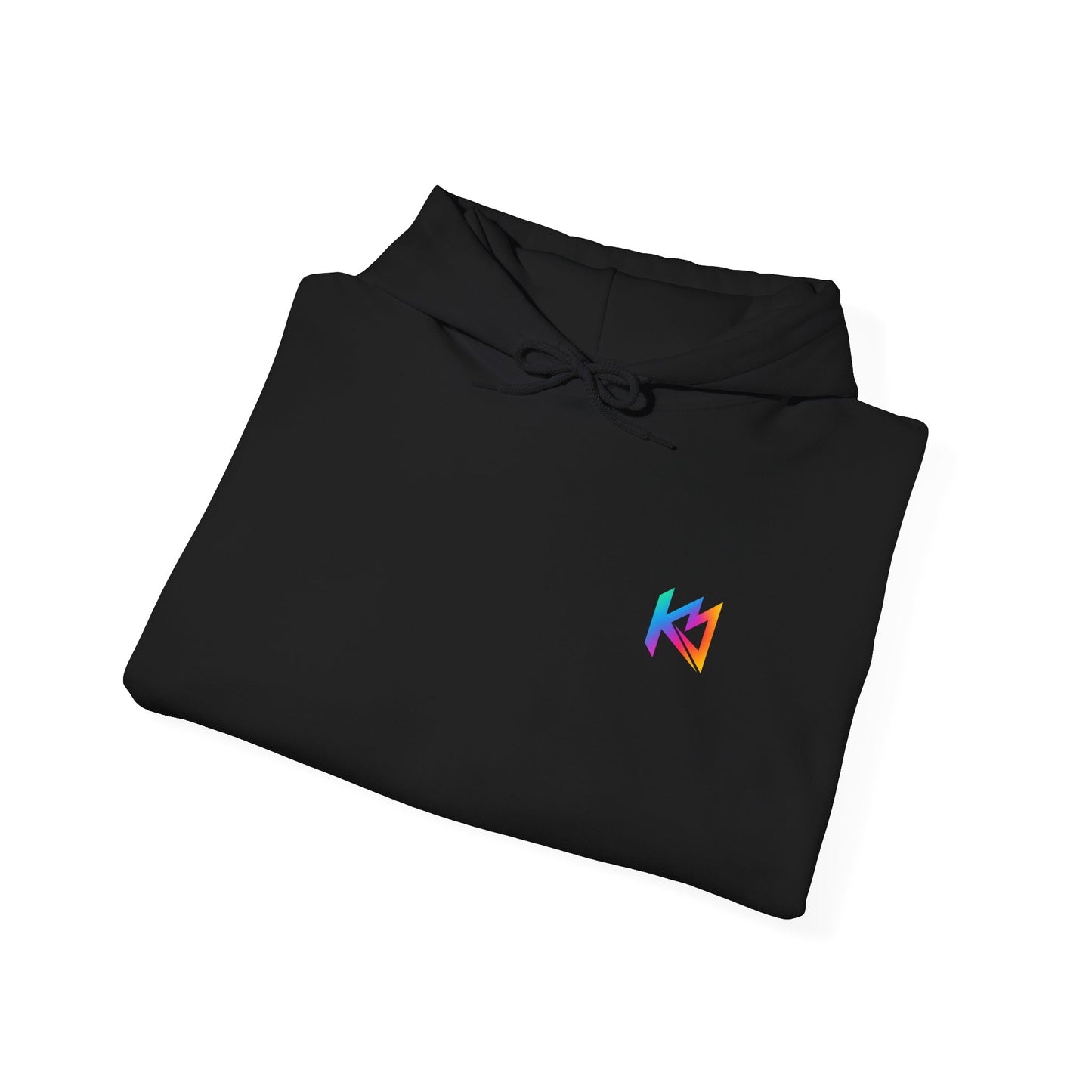 Colourful KM Unisex Heavy Blend | Black Hooded