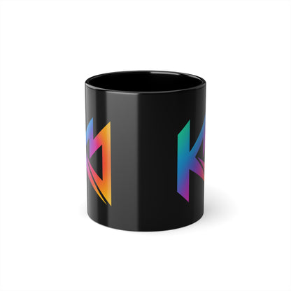 KM Black 11oz Mug