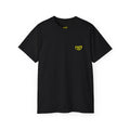 Melony Void Wear | Black T-Shirt & Yellow Logo