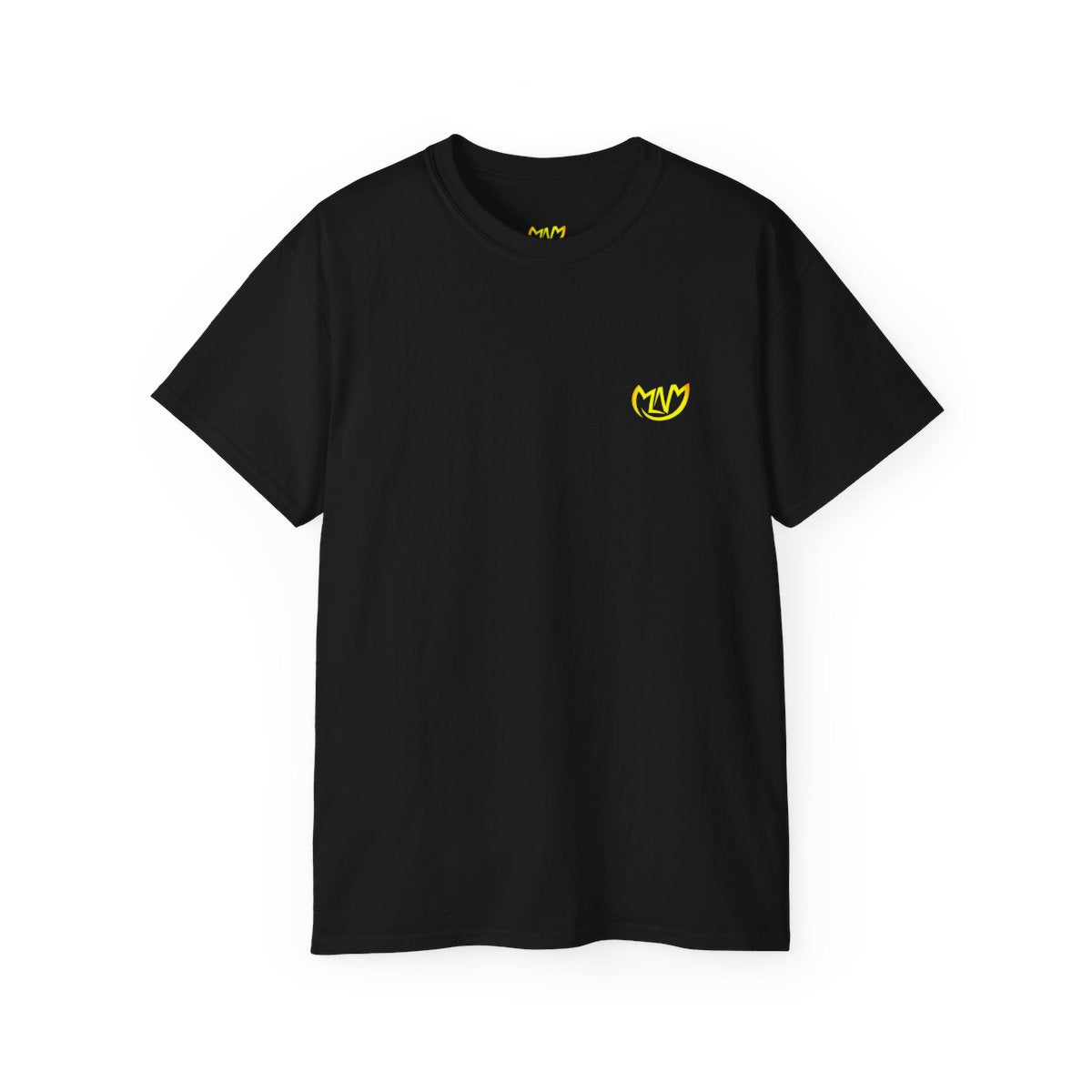 Melony Void Wear | Black T-Shirt & Yellow Logo