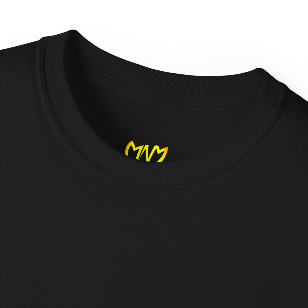 Melony Void Wear | Black T-Shirt & Yellow Logo