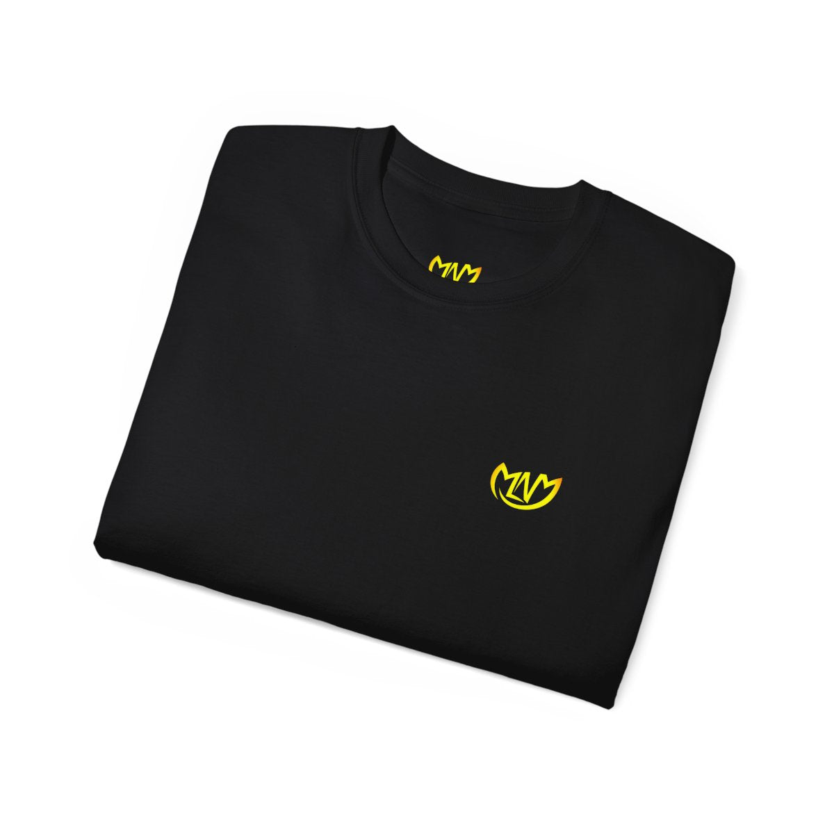 Melony Void Wear | Black T-Shirt & Yellow Logo